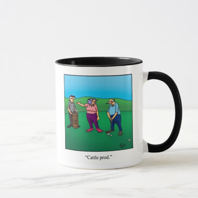 Funny Golf Humour Mug (Right)