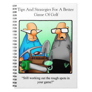 Funny Golf Humour Notebook