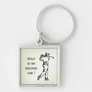 Funny Golf Keychain
