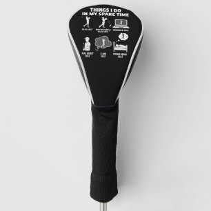 Funny Golf Lover Coach Gifts Dad Grandpa Golfer Head Cover