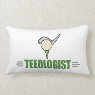 Funny Golf Lumbar Pillow