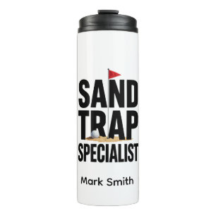 Funny Golf Obsession Quote for Golf Addicts Thermal Tumbler