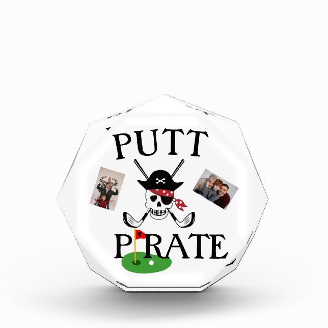 Funny Golf Photo Frame - Custom Personalized Gift (Front)