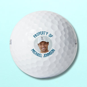 Funny Golf Property of {Name} Personalized Balls