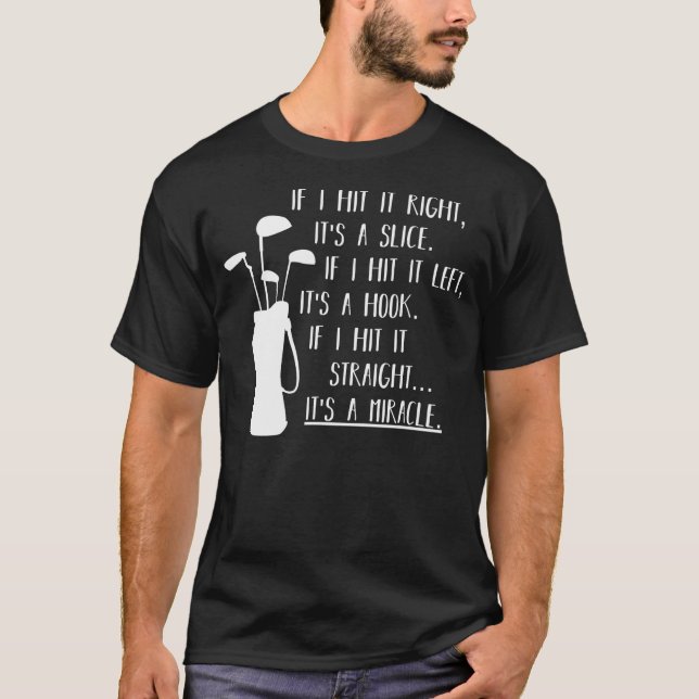 Funny Golf Sayings Funny Golfing            T-Shirt (Front)
