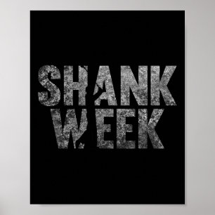 Funny Golf Shank Week T Shirt Poster