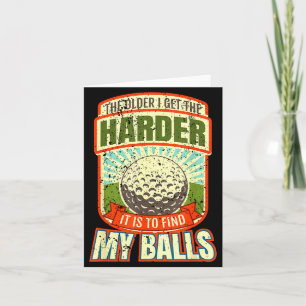 Funny Golf Shirts For Men, Funny Golfer S Card