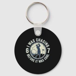 Funny Golfer 67 Meme Golf Joke Chasing 67  Keychain