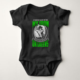 Funny Golfer Course Quote Golf Player Humor Baby Bodysuit