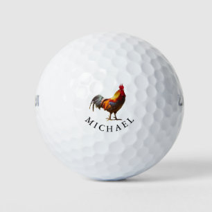 Funny Golfer's Personal Gift Chicken Golf Balls