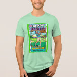 Funny Golfing Father's Day Tee-rific Dad Retro Tri-Blend Shirt<br><div class="desc">Funny Golfing Father's Day Tee-rific Dad Retro Graphic Product Description Celebrate the "Tee-rific" dad in your life with this vibrant, 90s-inspired golfing graphic. Featuring a cheerful golfer mid-swing and bold, pun-filled typography, this design is a hole-in-one for Father’s Day, birthdays, or any special occasion. The bright green aesthetic and retro...</div>
