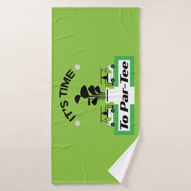 Funny Golfing Pros Golfing Fanatics Sports Bath Towel (Bath Towel)