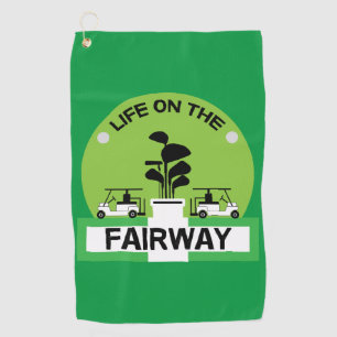 Funny Golfing Pros Golfing Fanatics Sports Golf Towel