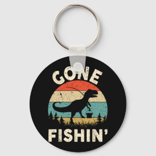 Funny Gone Fishing-shirt Men Women Youth Boys Kids Keychain