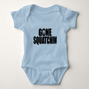 Funny GONE SQUATCHIN Design Special *BOBO* Edition Baby Bodysuit