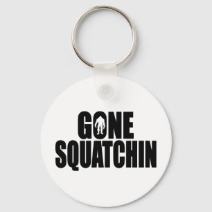 Funny GONE SQUATCHIN Design Special *BOBO* Edition Keychain