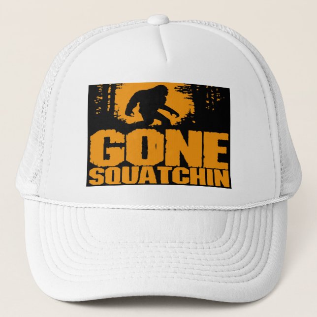 Funny Gone Squatchin Hat - New Limited Edition (Front)