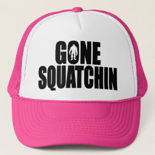 Funny GONE SQUATCHIN HAT - Special *BOBO* Edition