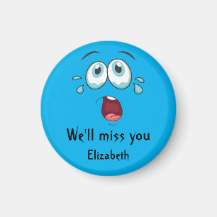 Funny Goodbye We'll Miss You Going Away Magnet