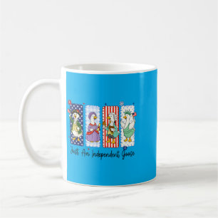 Funny Goose 4th Of July Patriotic Usa Independent Coffee Mug