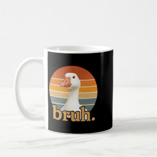 Funny Goose Bruh Meme Coffee Mug