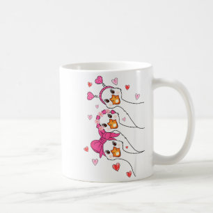 Funny Goose Happy Valentine Goose Cute Heart Lover Coffee Mug