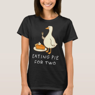 Funny Goose Thanksgiving Couples Pregnancy Announc T-Shirt