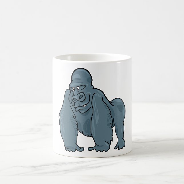 Funny Gorilla Cool Blue Ape Animal Design  Coffee Mug (Creator Uploaded)