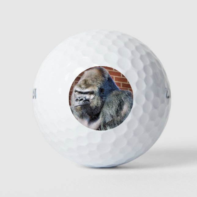 FUNNY GORILLA GOLF BALLS (Front)