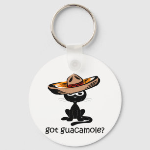 Funny got guacamole keychain