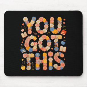 Funny got this everything is fine math ela squad mouse pad