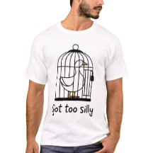 Funny Got Too Silly-Goose Meme CuteGoose Aesthetic