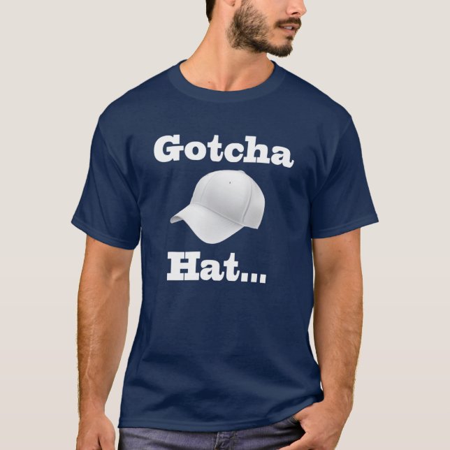 Funny Gotcha Hat Boxing , Funny Mens S T-Shirt (Front)