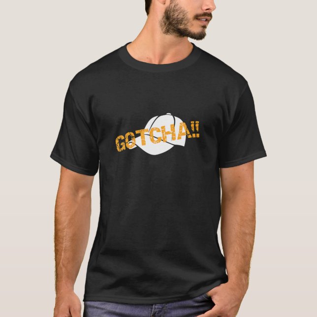 Funny Gotcha Hat Boxing T-Shirt (Front)