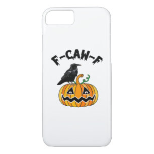 Funny Gothic Crow Humor F-Caw-F Essential Case-Mate iPhone Case