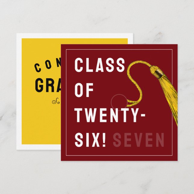 Funny Graduation 2025 Card (Front/Back)