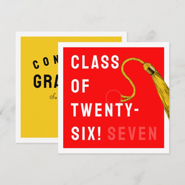 Funny Graduation 2025 Card (Front/Back)