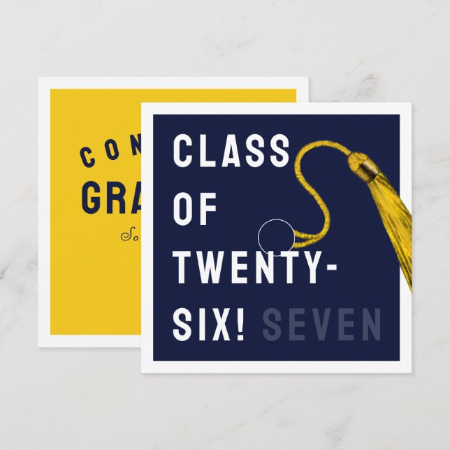 Funny Graduation 2025 Card (Front/Back)