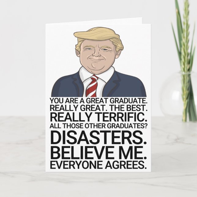 Funny Graduation Card (Front)