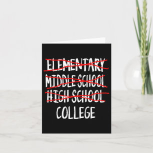 Funny Graduation High School 2025 High School Grad Card