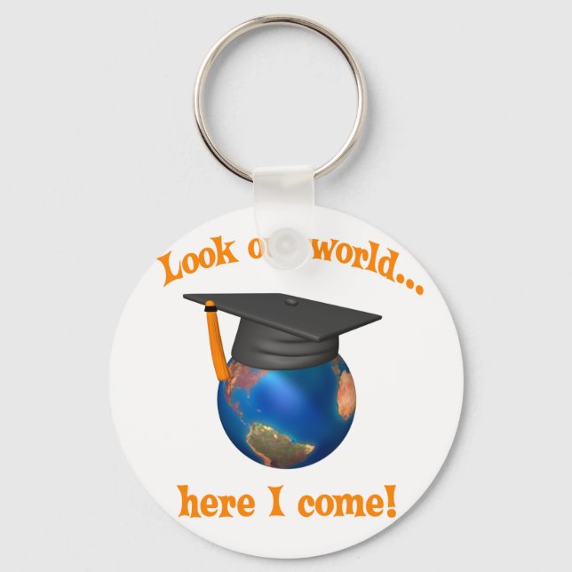Funny Graduation Keychain (Front)