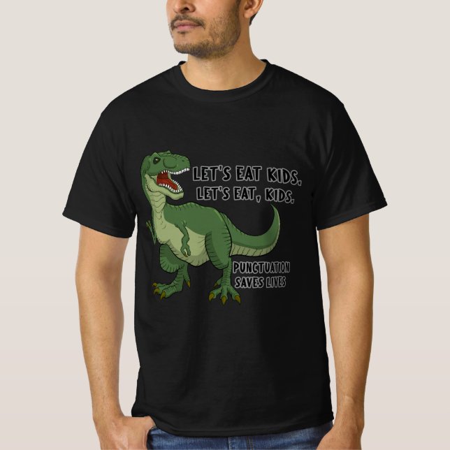 funny grammar t-shirt (Front)
