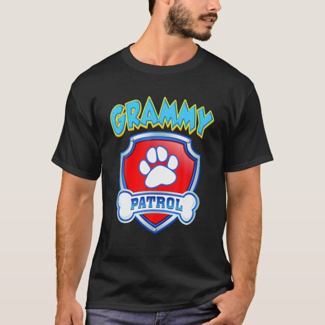 Funny Grammy Patrol - Dog Mom, Dad For Men Women T-Shirt (Front)