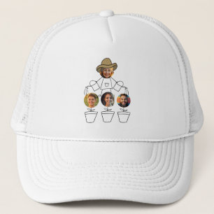 Funny Grandma Grandkids Photos Trucker Hat