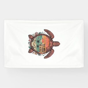 Funny Grandma Turtle Beach Vintage Shirt Design_1 Banner