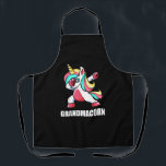 Funny Grandma Unicorn Grandmacorn Dabbing Birthday Apron<br><div class="desc">Funny Grandma Unicorn Grandmacorn Dabbing Birthday Gift T-Shirt</div>