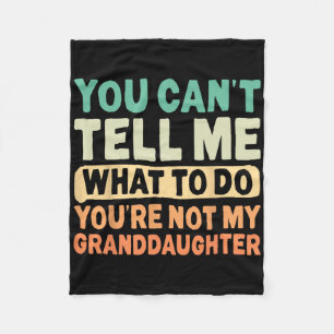 Funny Grandpa Art For Grandfather Gramps Men Poppy Fleece Blanket