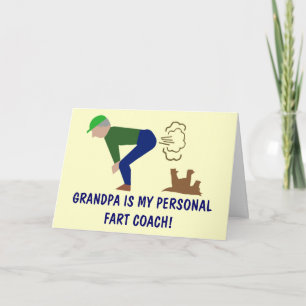 Funny grandpa card