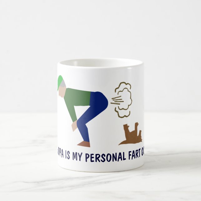 Funny grandpa coffee mug (Center)