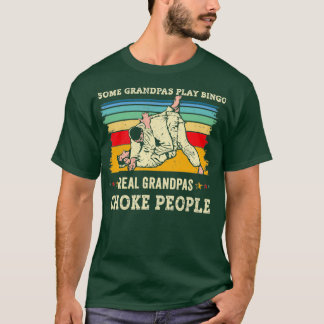 Funny Grandpa Jiujitsu Grandpa Jiu Jitsu Grandpa J T-Shirt